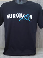 Unisex I am a Survivor Tee - White