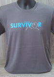 Unisex I Love My Survivor Tee - Blue