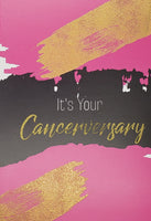 Happy Cancerversary - Pink