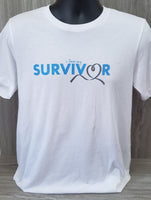 Unisex I Love My Survivor Tee - Blue