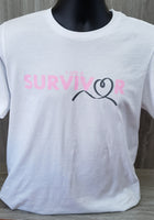 Unisex I am a Survivor Tee - Pink